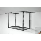 Overhead GearLoft Storage Rack 2 x 4 - Hammered Granite