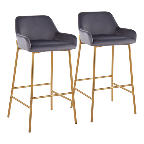 Daniella - Fixed-Height Bar Stool Set