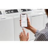 GE(R) 4.2 cu. ft. Capacity Commercial Washer with Stainless Steel Basket, Built-In App Payment System SITE WIFI REQUIRED - (VTW525ASRWB)