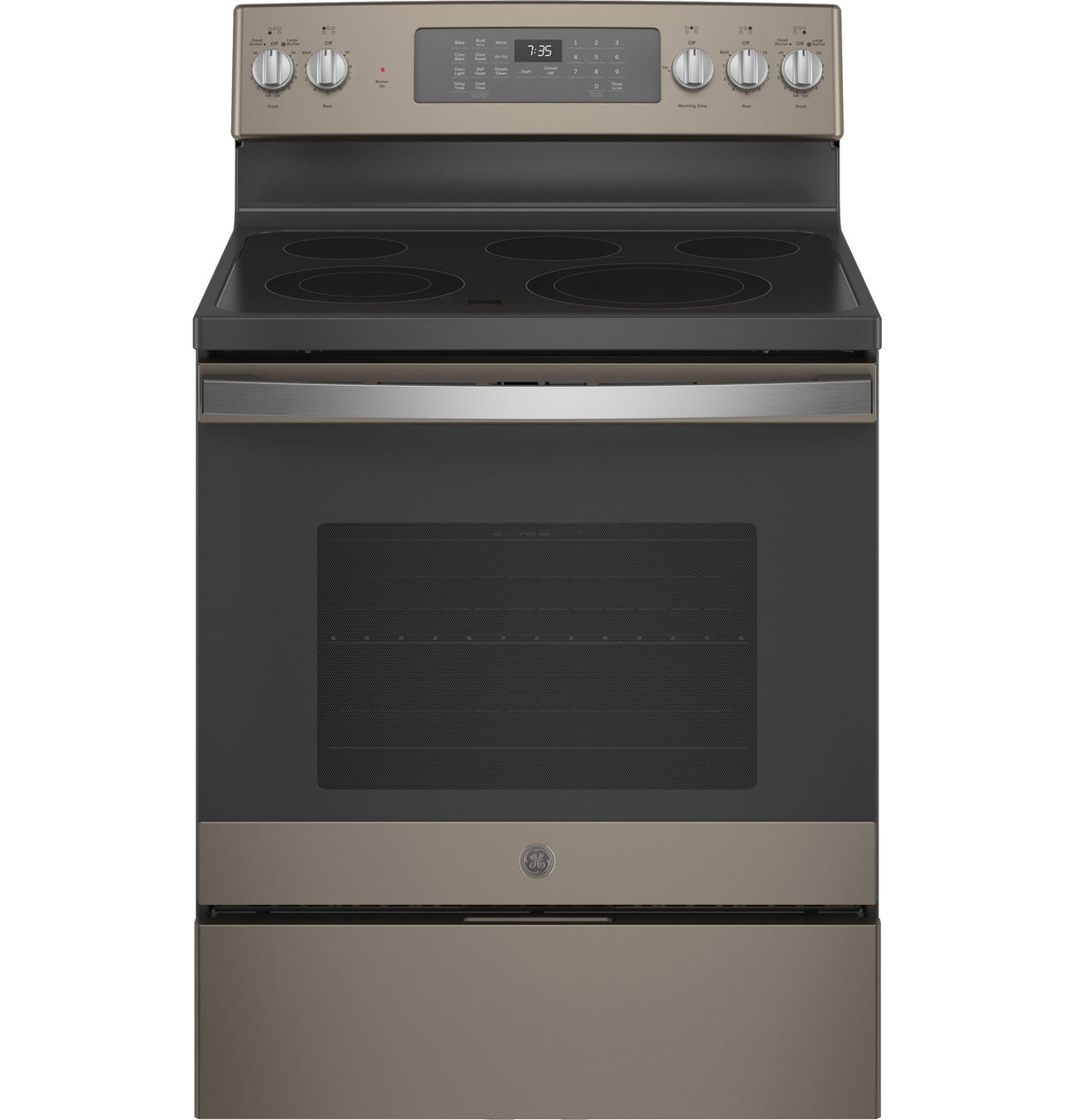 GE(R) 30" Free-Standing Electric Convection Range with No Preheat Air Fry - (JB735EPES)