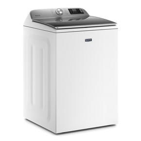 Smart Top Load Washer With Extra Power Button - 5.3 Cubic Feet - White