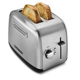 2-Slice Toaster With manual lift lever - Brushed Stainless Steel