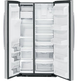 GE Profile(TM) Series 21.9 Cu. Ft. Counter-Depth Side-By-Side Refrigerator - (PZS22MYKFS)