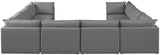 Mackenzie - Modular Sectional 8 Piece - Gray