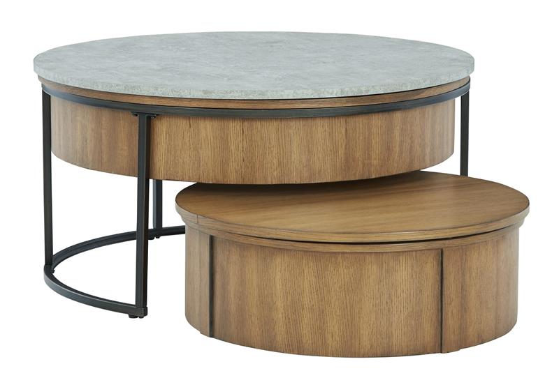 Fridley Nesting Coffee Table (set of 2) - (T9648)