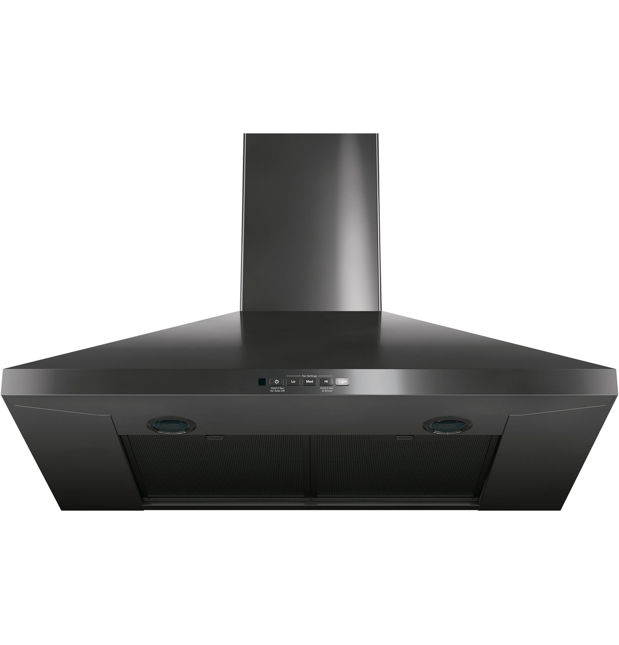 GE(R) 30" Wall-Mount Pyramid Chimney Hood - (JVW5301BJTS)