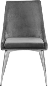 Karina - Dining Chair with Chrome Legs (Set of 2)