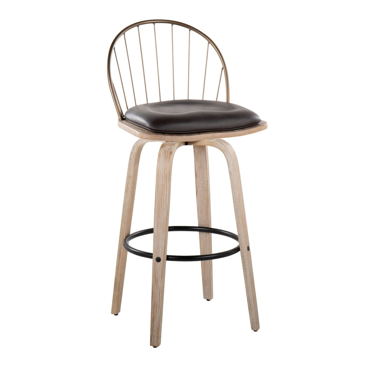 Riley - 30" Fixed-Height Barstool (Set of 2)