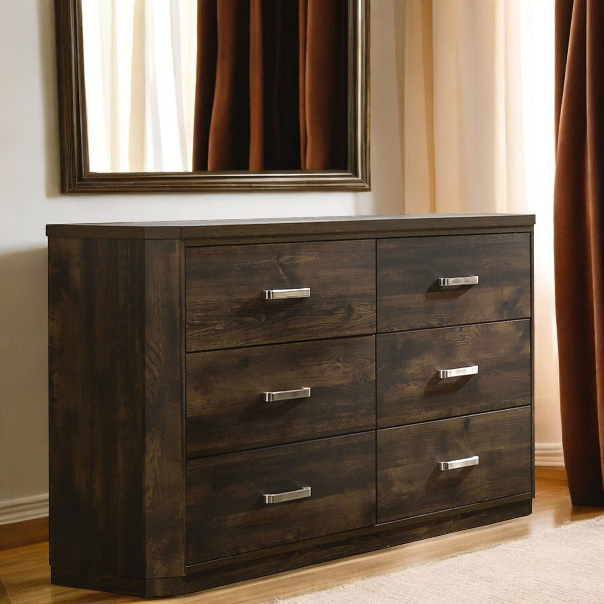 Elettra - Rustic Dresser - Walnut