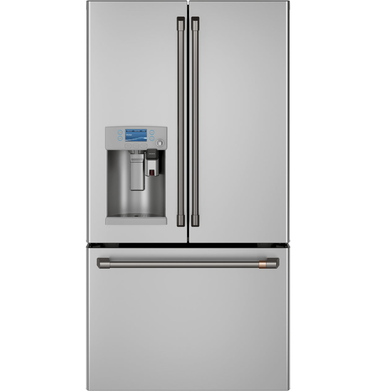 Caf(eback)(TM) ENERGY STAR(R) 22.1 Cu. Ft. Smart Counter-Depth French-Door Refrigerator with Keurig(R) K-Cup(R) Brewing System - (CYE22UP2MS1)