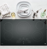 GE Profile(TM) 36" Built-In Touch Control Cooktop - (PP9036DJBB)