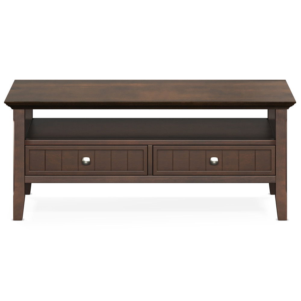 Acadian - Coffee Table With Drawer - Brown