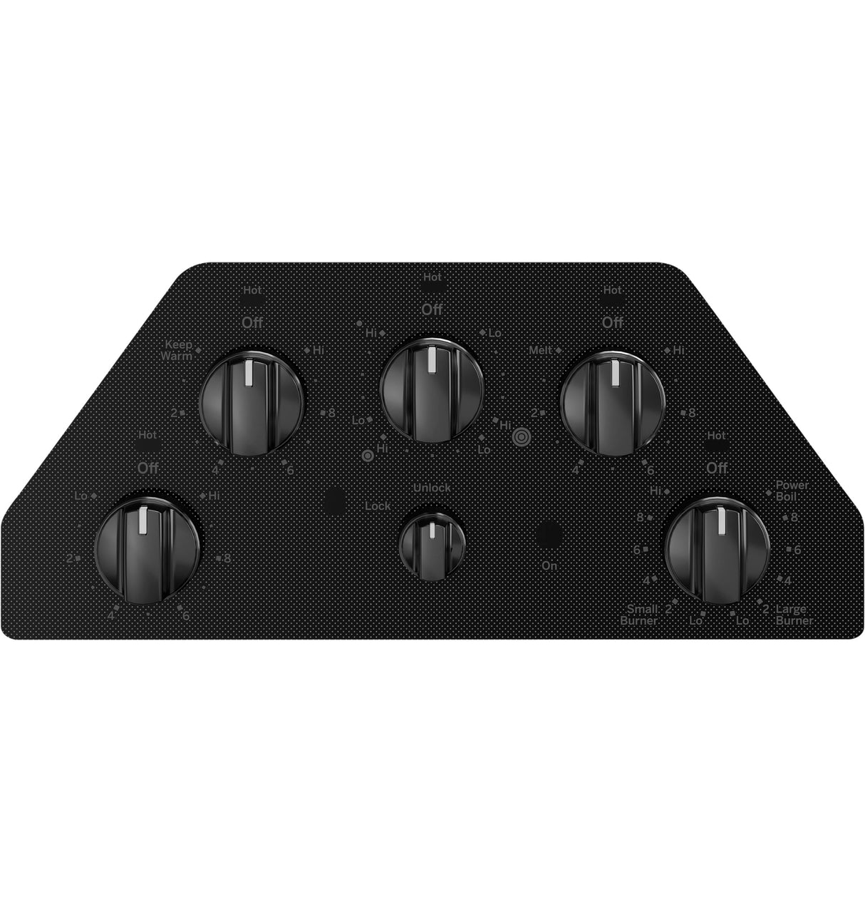 GE(R) 36" Built-In Knob Control Electric Cooktop - (JEP5036DTBB)