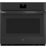 GE(R) 30" Smart Built-In Self-Clean Convection Single Wall Oven with Never Scrub Racks - (JTS5000DNBB)