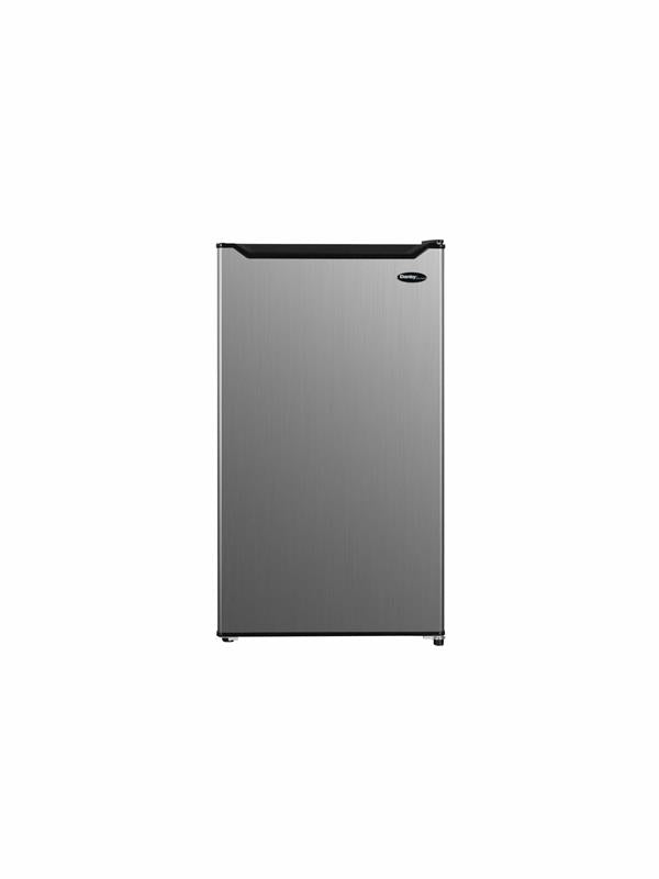 Danby Diplomat Stainless steel look 3.3 cu ft Compact Refrigerator - (DCR033B2SLM)