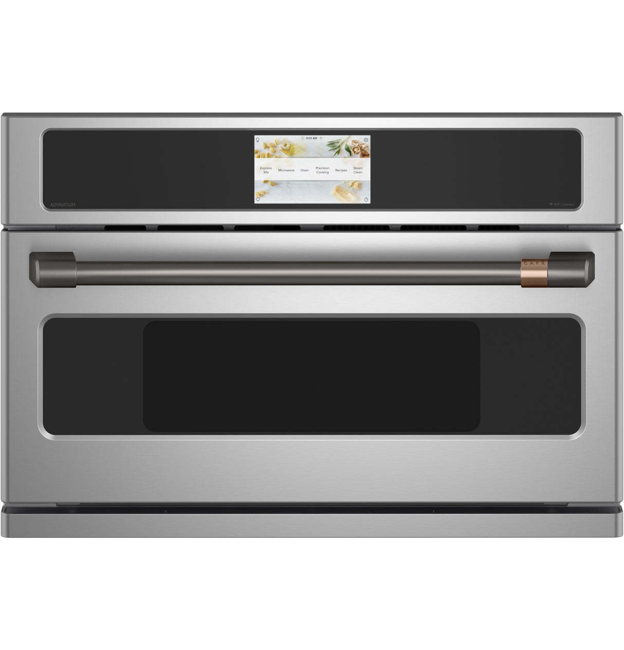 Caf(eback)(TM) 30" Smart Five in One Wall Oven with 240V Advantium(R) Technology - (CSB923P2NS1)