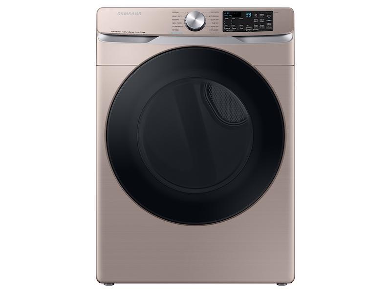 7.5 cu. ft. Smart Electric Dryer with Steam Sanitize+ in Champagne - (DVE45B6300C)