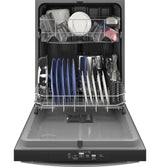 GE(R) ENERGY STAR(R) Top Control with Plastic Interior Dishwasher with Sanitize Cycle & Dry Boost - (GDT535PYVFS)