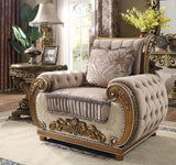 HD-25 - 3 Piece Living Room Sofa Set - Bronze