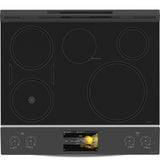 GE Profile(TM) 30" Smart Slide-In Front-Control Induction Fingerprint Resistant Range with In Oven Camera - (PHS93XYPFS)