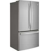 GE Profile(TM) ENERGY STAR(R) 23.1 Cu. Ft. Counter-Depth Fingerprint Resistant French-Door Refrigerator - (PWE23KYNFS)