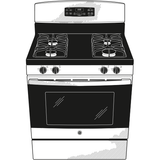 GE(R) 30" Free-Standing Gas Range - (JGB635REKSS)