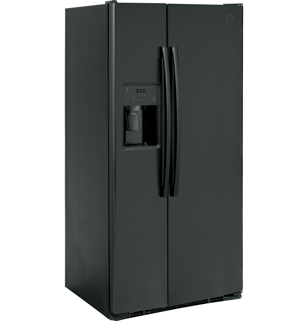 GE(R) 23.0 Cu. Ft. Side-By-Side Refrigerator - (GSS23GGPBB)