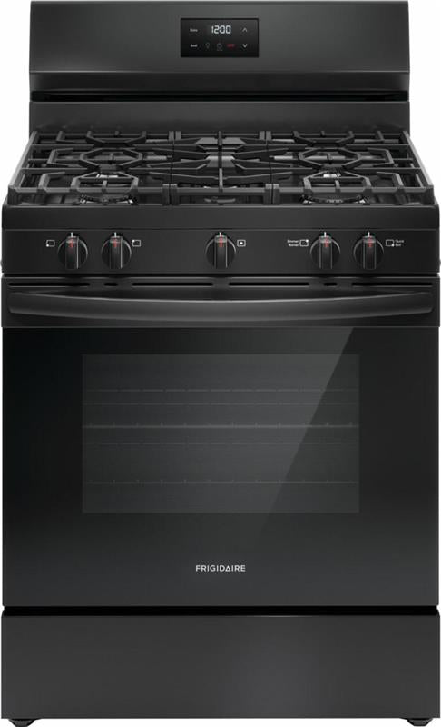 Frigidaire 30" Gas Range - (FCRG3052BB)