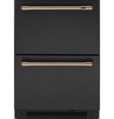 Caf(eback)(TM) 5.7 Cu. Ft. Built-In Dual-Drawer Refrigerator - (CDE06RP3ND1)