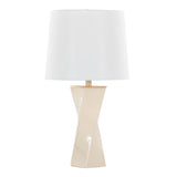 Curvo - Square 27" Ceramic Table Lamp