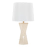 Curvo - Square 27" Ceramic Table Lamp