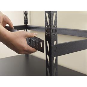 48" Wide EZ Connect Rack With Five 18" Deep Shelves