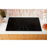 GE(R) 30" Built-In knob Control Electric Cooktop - (JEP5030DTBB)