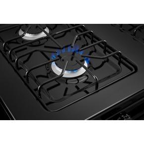 Amana 30" Gas Range With Easy-Clean Glass Door - Black