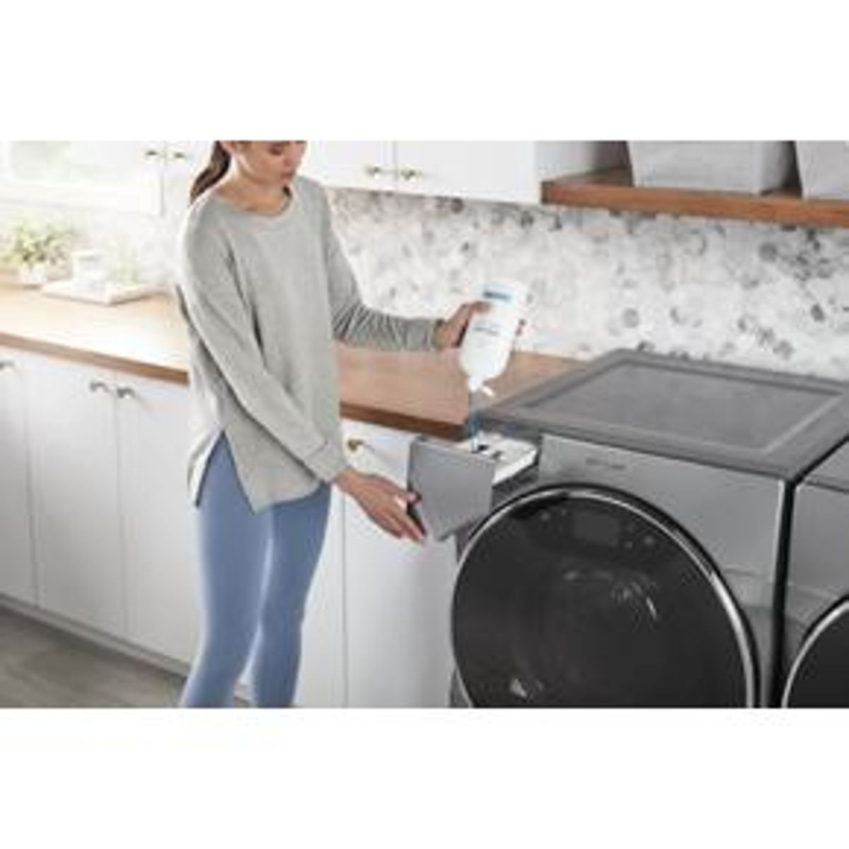 7.4 Cubic Feet Smart Front Load Electric Dryer - Chrome Shadow