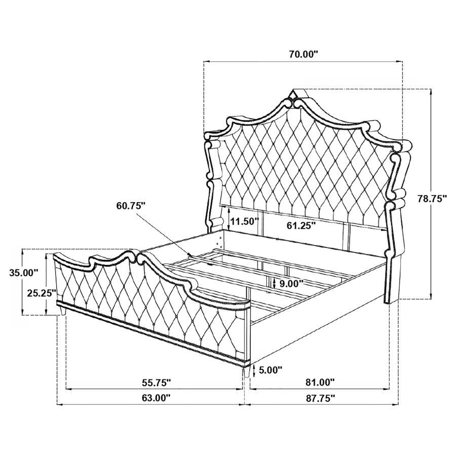 Antonella - Bed