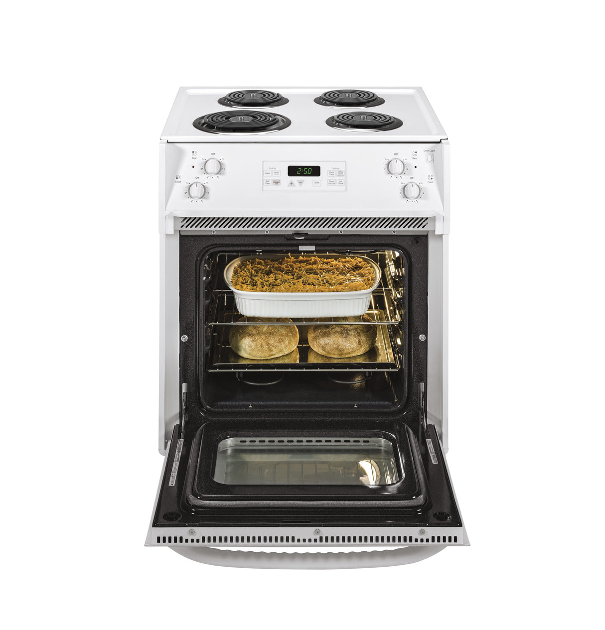 GE(R) 27" Drop-In Electric Range - (JM250DFWW)