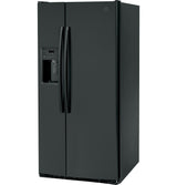 GE(R) ENERGY STAR(R) 23.0 Cu. Ft. Side-By-Side Refrigerator - (GSE23GGPBB)