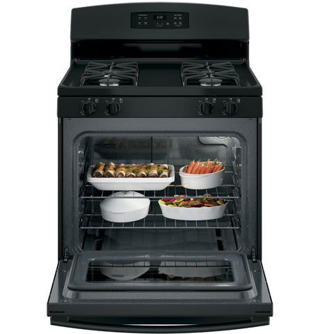 GE(R) 30" Free-Standing Gas Range - (JGBS60DEKBB)