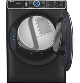 GE Profile(TM) ENERGY STAR(R) 7.8 cu. ft. Capacity Smart Front Load Electric Dryer with Steam and Sanitize Cycle - (PFD95ESPTDS)