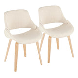 Fabrico - Chair (Set of 2) - Natural Legs