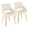 Fabrico - Chair (Set of 2) - Natural Legs