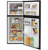 GE(R) 9.8 Cu. Ft. 12 Volt DC Power Top-Freezer Refrigerator - (GPV10FGNBB)