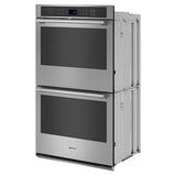 30" Double Wall Oven With Air Fry And Basket - 10 Cubic Feet - Gray