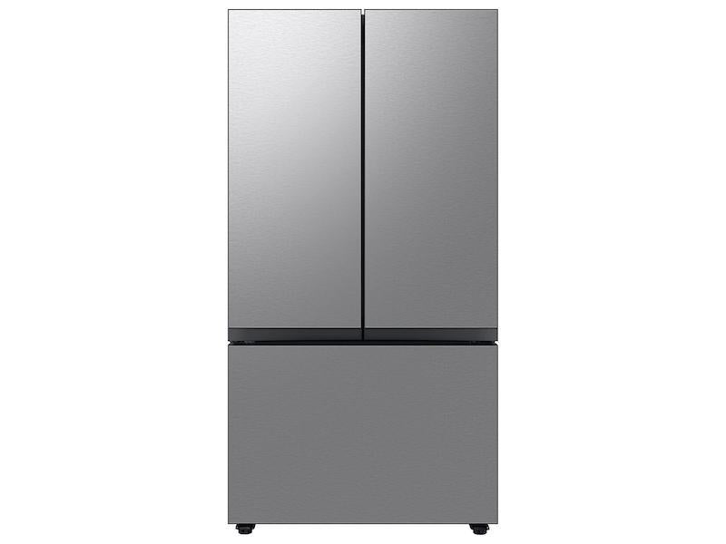 Bespoke 3-Door French Door Refrigerator (24 cu. ft.) with AutoFill Water Pitcher in Stainless Steel - (RF24BB6200QLAA)