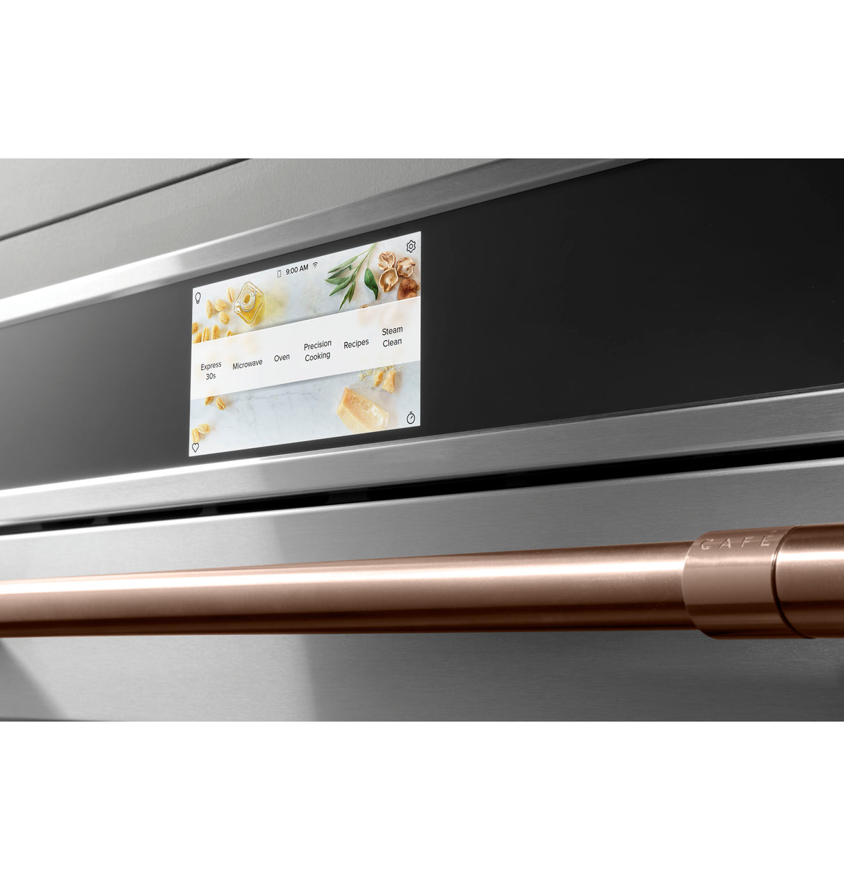 Caf(eback)(TM) 30" Smart Five in One Oven with 120V Advantium(R) Technology - (CSB913P2NS1)