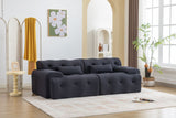 Large Size 2 Seater Sofa, Pure Foam Comfy Sofa Couch, Modern Lounge Sofa For Living Room, Apartment