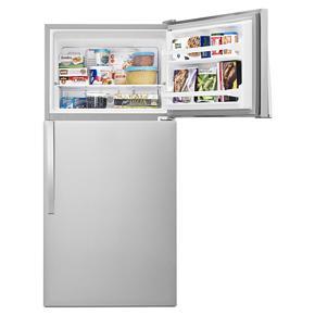 30" Wide Top-Freezer Refrigerator - Monochromatic Stainless Steel