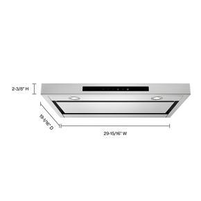 30" Low Profile Under-Cabinet Ventilation Hood