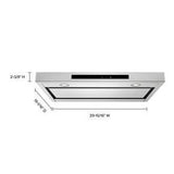 30" Low Profile Under-Cabinet Ventilation Hood